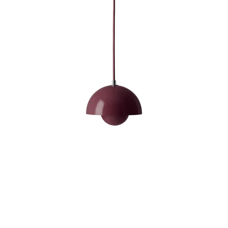 Flowerpot VP10 Pendel, Dark Plum