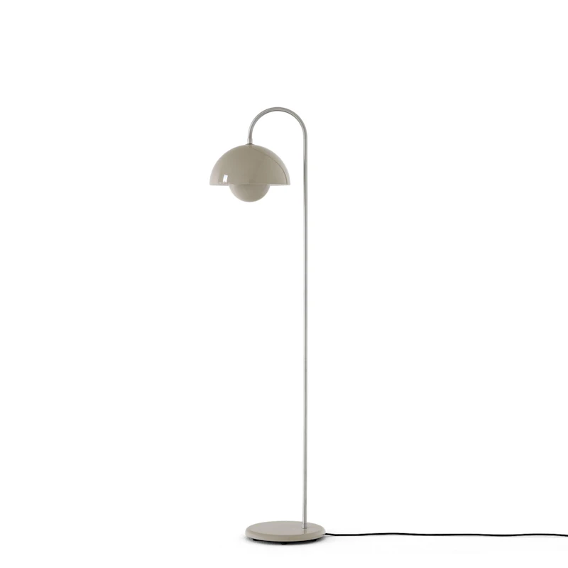 Flowerpot VP12 Gulvlampe, Grey Beige
