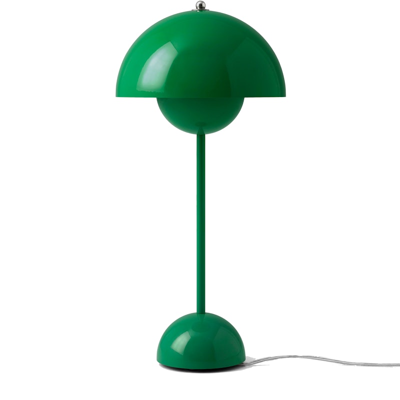 Flowerpot VP3 Bordlampe, Signal Green