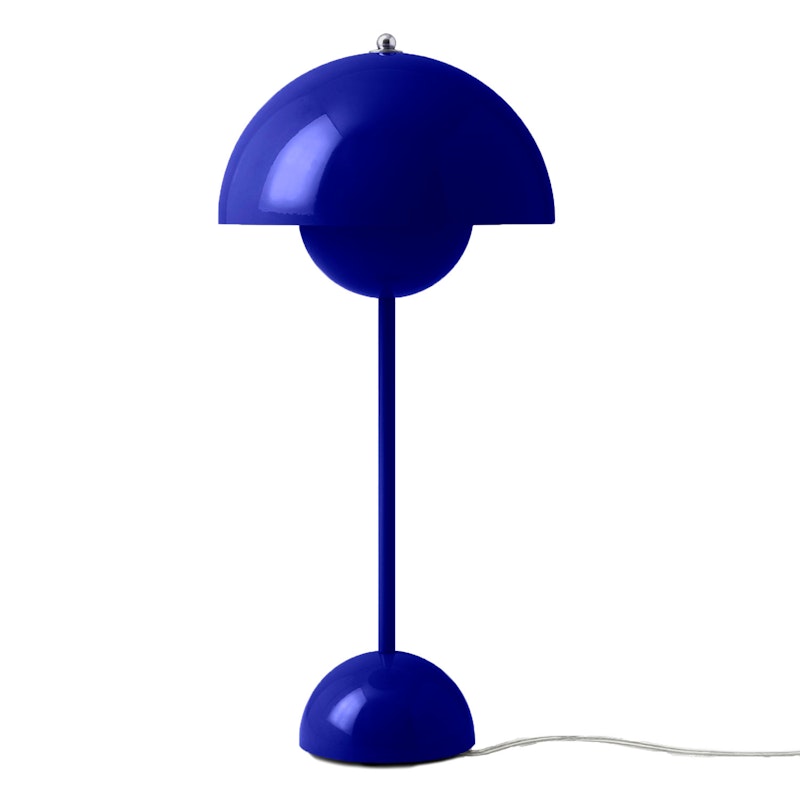 Flowerpot VP3 Bordlampe, Cobalt Blue