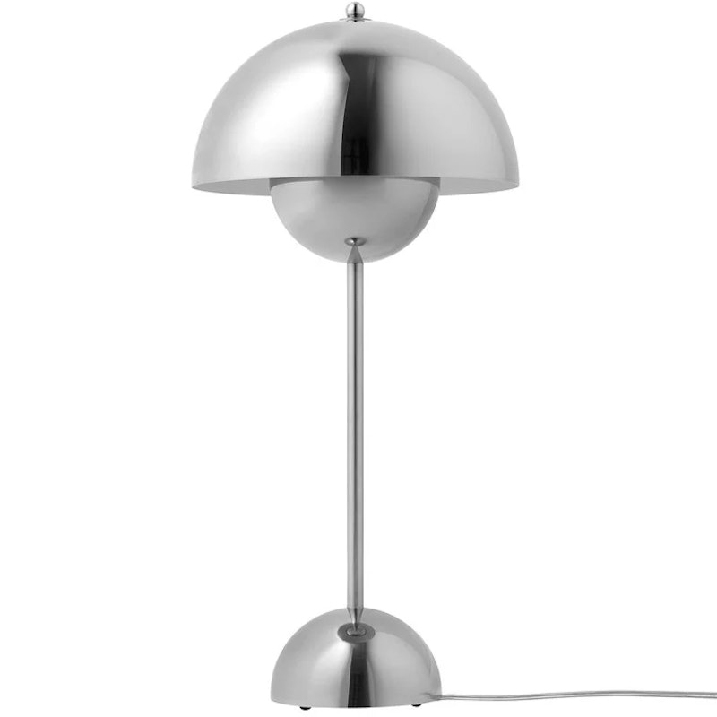 Flowerpot VP3 Bordlampe, Chrome-Plated