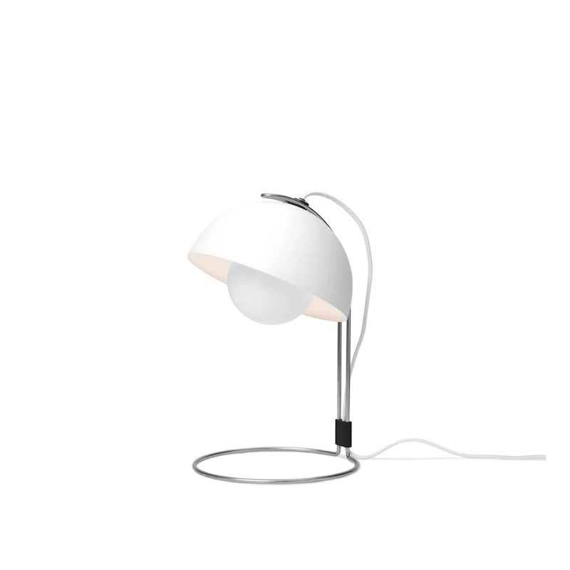 Flowerpot VP4 Bordlampe, Matt White