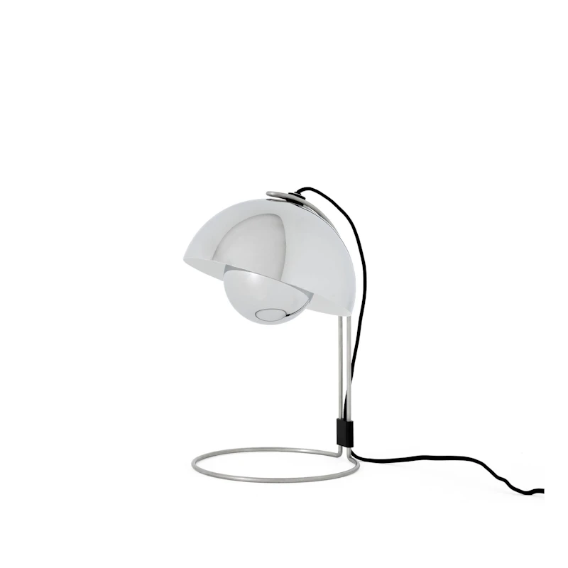 Flowerpot VP4 Bordlampe, Chrome-Plated