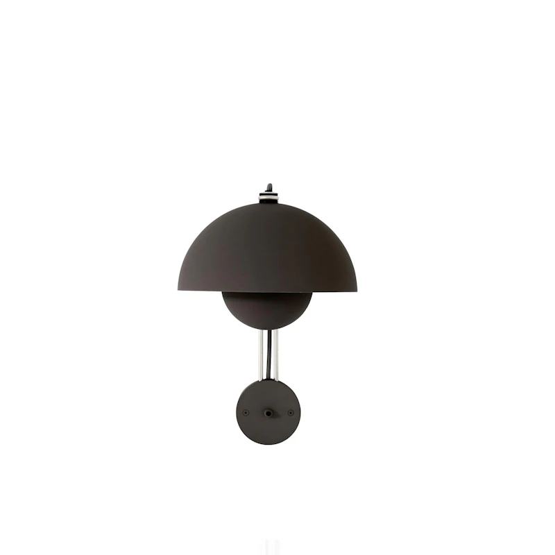 Flowerpot VP8 Væglampe, Matt Black