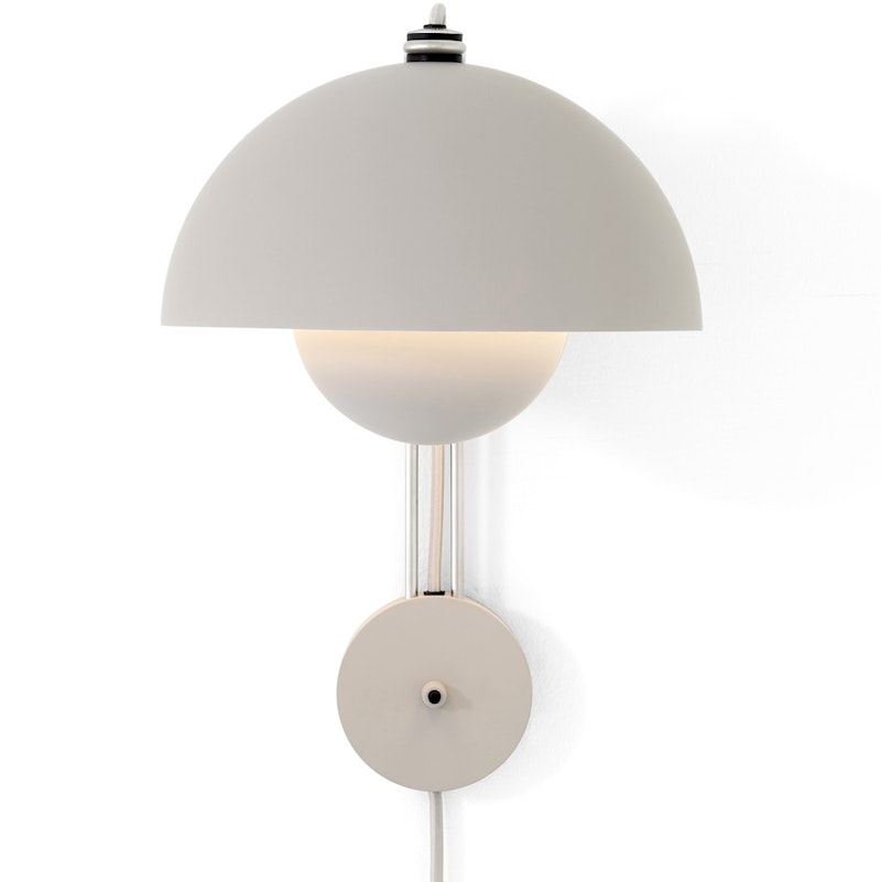 Flowerpot VP8 Væglampe, Matt Light Grey