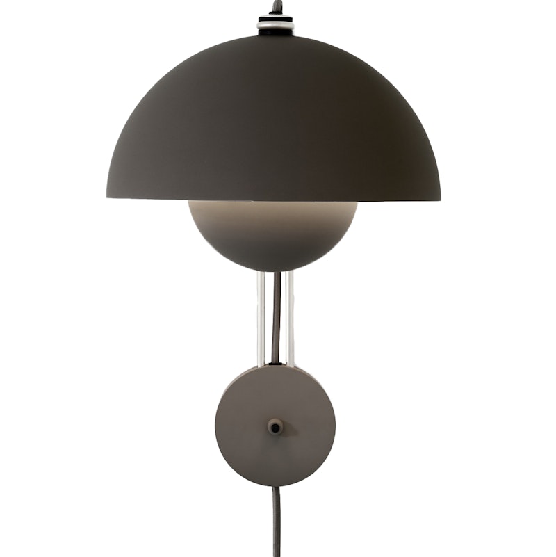 Flowerpot VP8 Væglampe, Matt Black