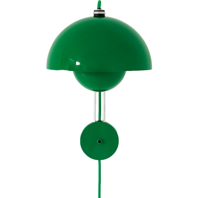 Flowerpot VP8 Væglampe, Signal Green