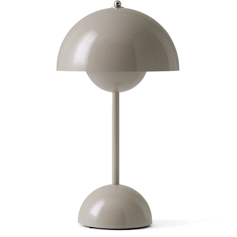 Flowerpot VP9 Bordlampe Bærbar, Grey Beige