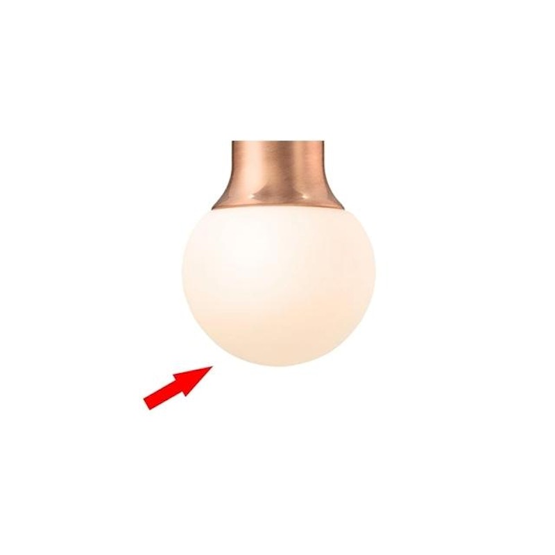 Glasskærm Til Mass Light Pendel Opal