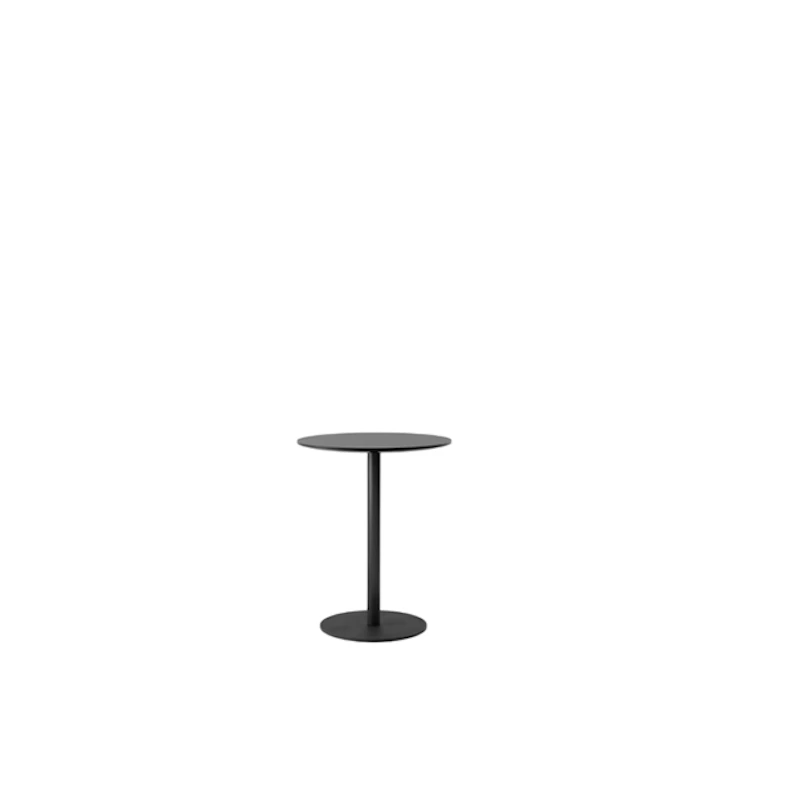 In Between SK17 Cafébord Ø60 Mat Sort/Nano Laminat