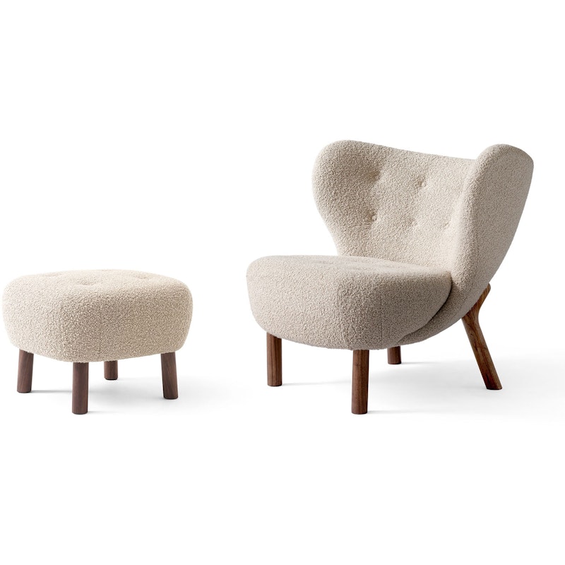 Little Petra VB1, Loungestol  Set, Valnød / Karakorum