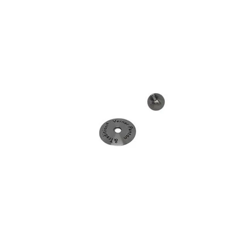 Logo Ring & Top Ball Til VP9 Krom/Sort