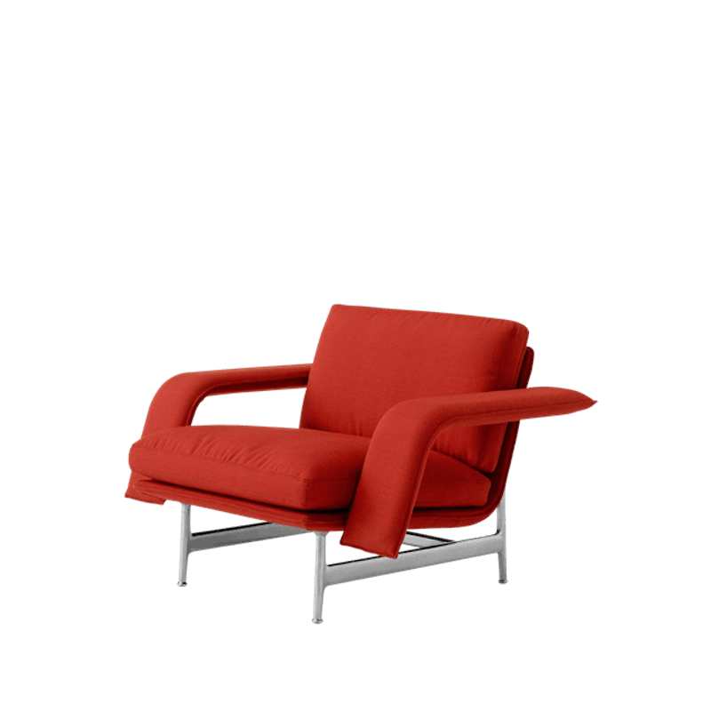 Meantime AV29 Lænestol Sofa Poleret Aluminium/Fiord 0571