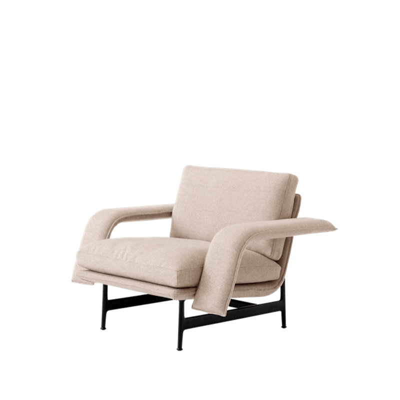 Meantime AV29 Lænestol Sofa Varm Sort/Hallingdal 0220