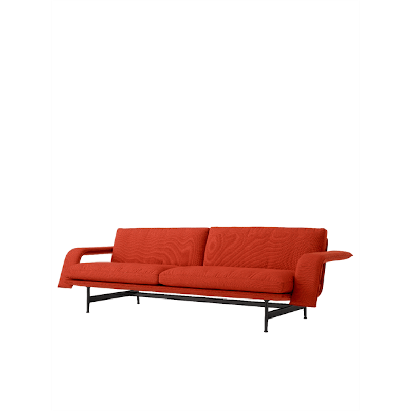 Meantime AV31 3-Personers Sofa Poleret Aluminium/Fiord 0571