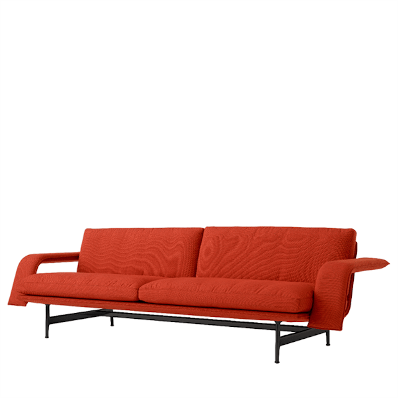 Meantime AV31 3-Personers Sofa Varm Sort/Fiord 0571