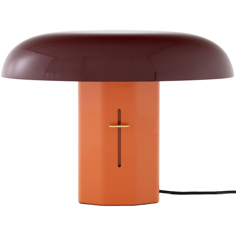 Montera JH42 Bordlampe, Ravfarvet / Ruby