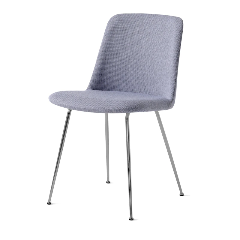 Rely Stol HW8, Krom / Rewool 658 Grå
