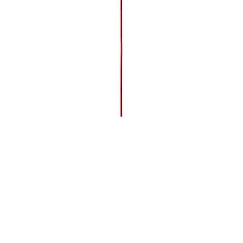 Stofledning 600 cm Vermillion Red