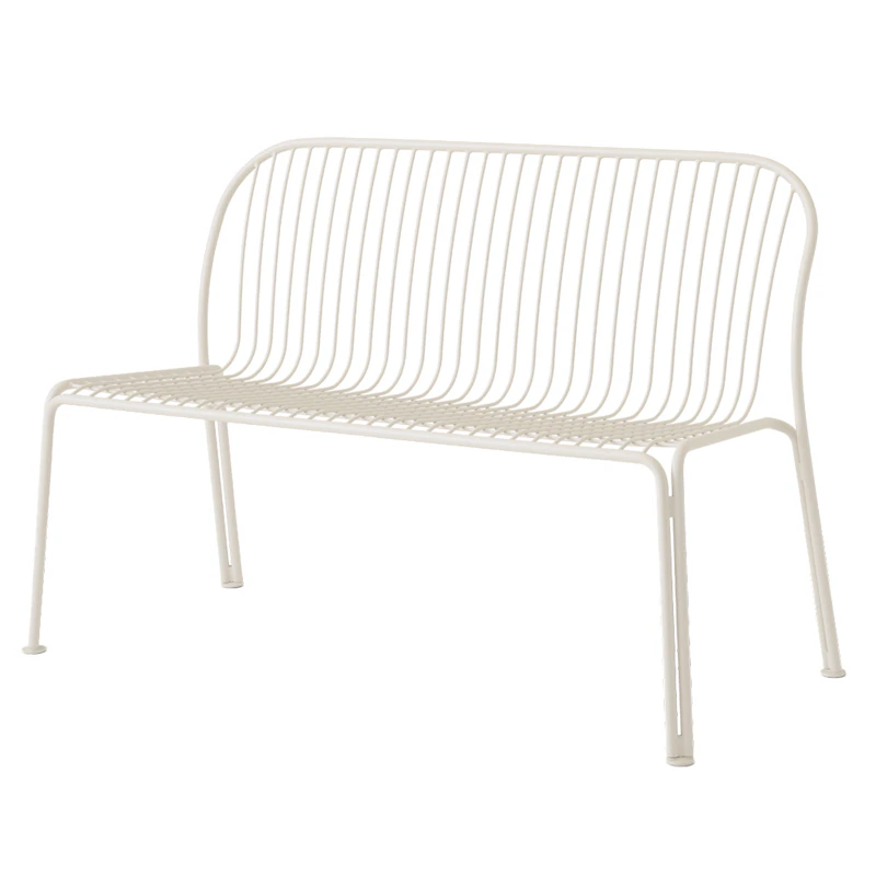 Thorvald SC111 Spisebordsbænk Udendørs, Ivory