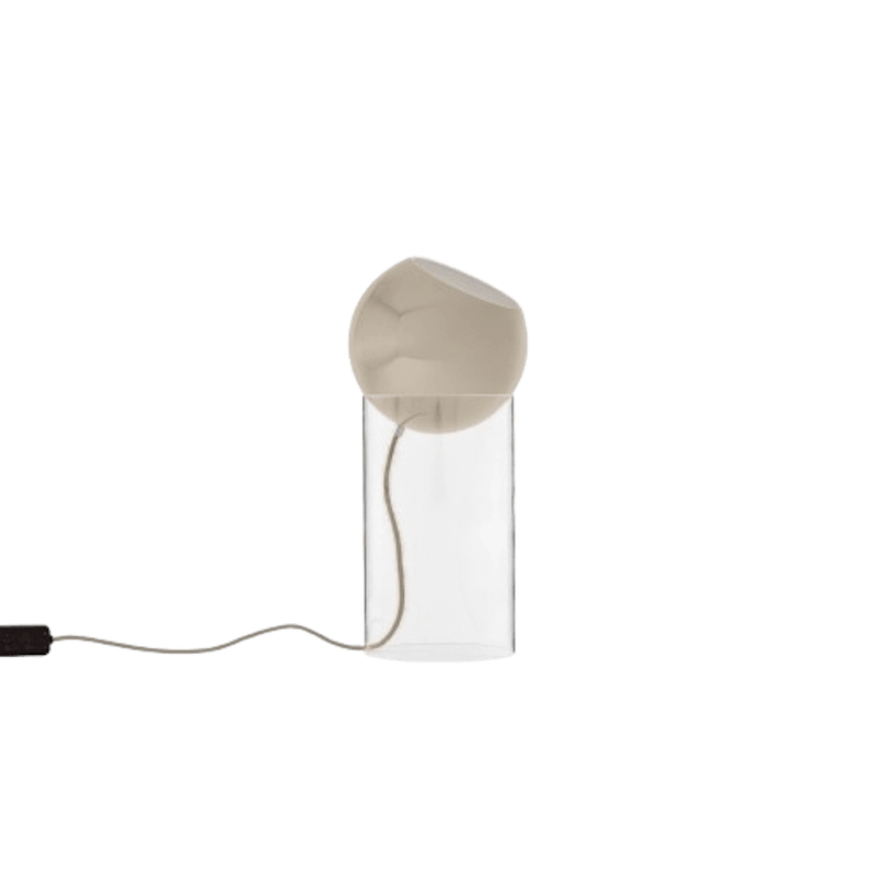 Topan VP14 Gulvlampe Klar Akryl/Grå Beige