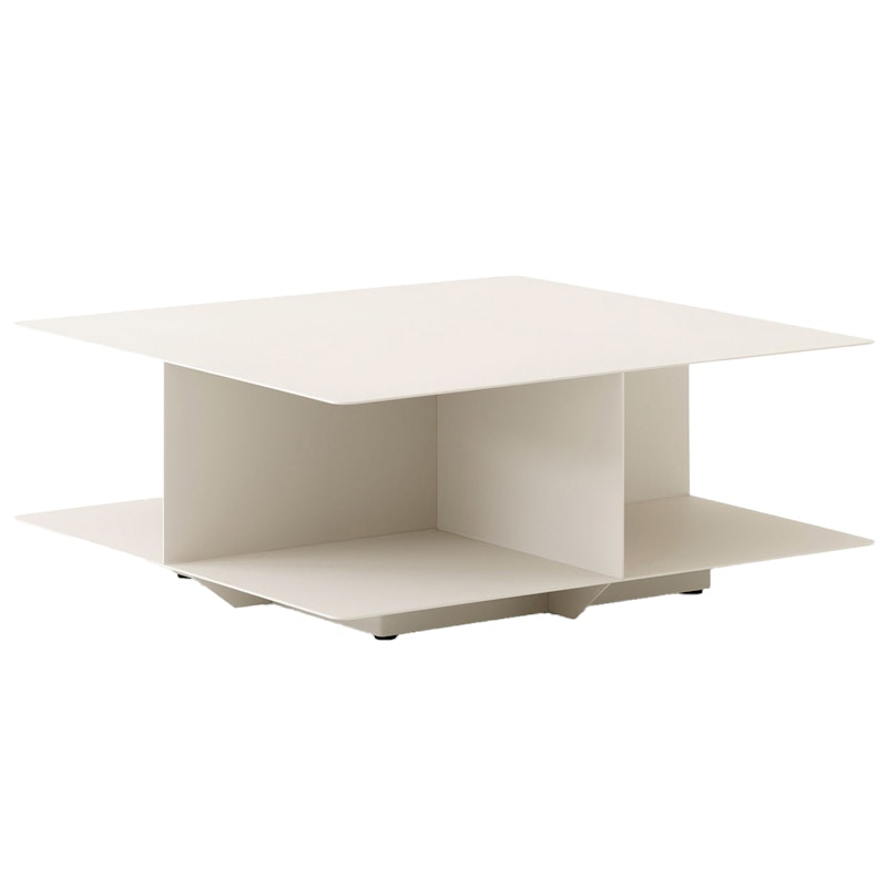 Develius EV3 Sofabord 89x89 cm, Ivory