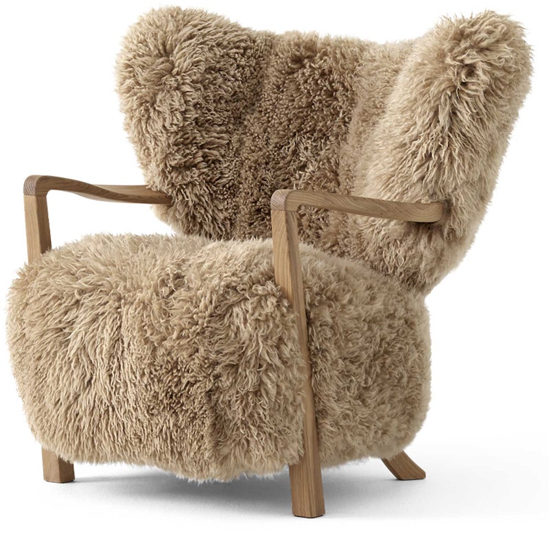 Wulff ATD2 Loungestol, Eg / Sheepskin Honey