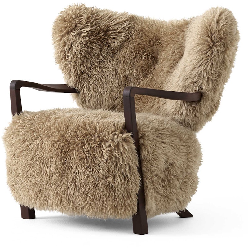 Wulff ATD2 Loungestol, Valnød / Sheepskin Honey