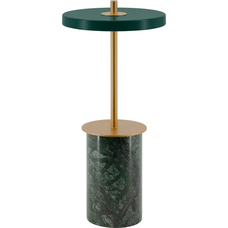 Asteria Move Mini Bordlampe Bærbar, Green Marble