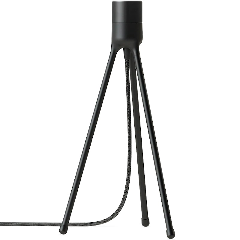 Tripod Table Lampefod, Sort