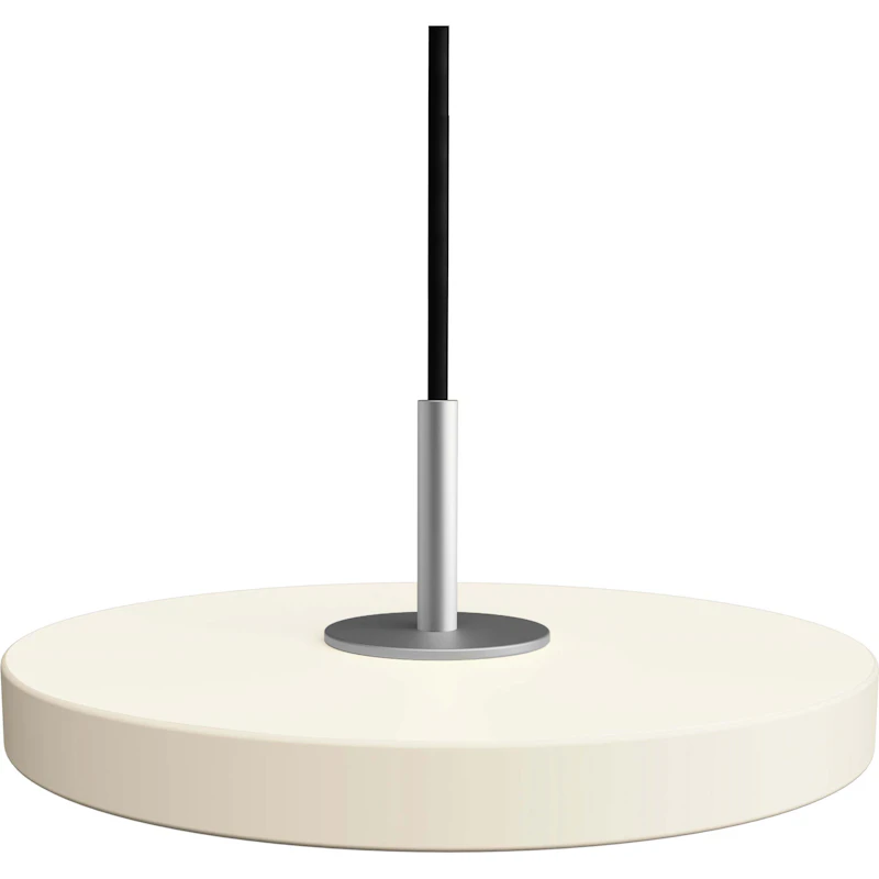 Asteria Micro Pendel, Pearl White / Stål