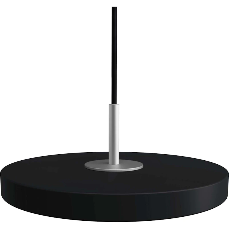 Asteria Micro Pendel, Sort / Stål