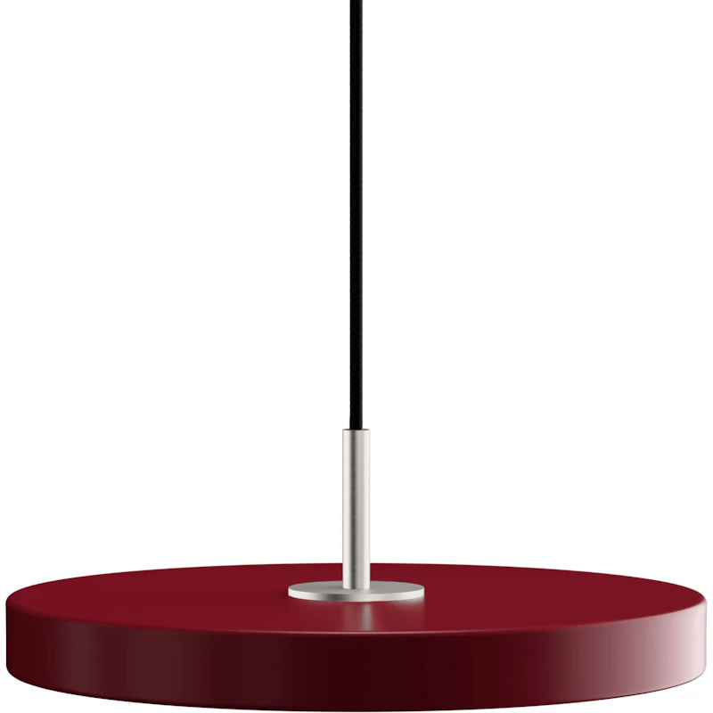 Asteria Plus Pendel Mini, Ruby Red / Stål