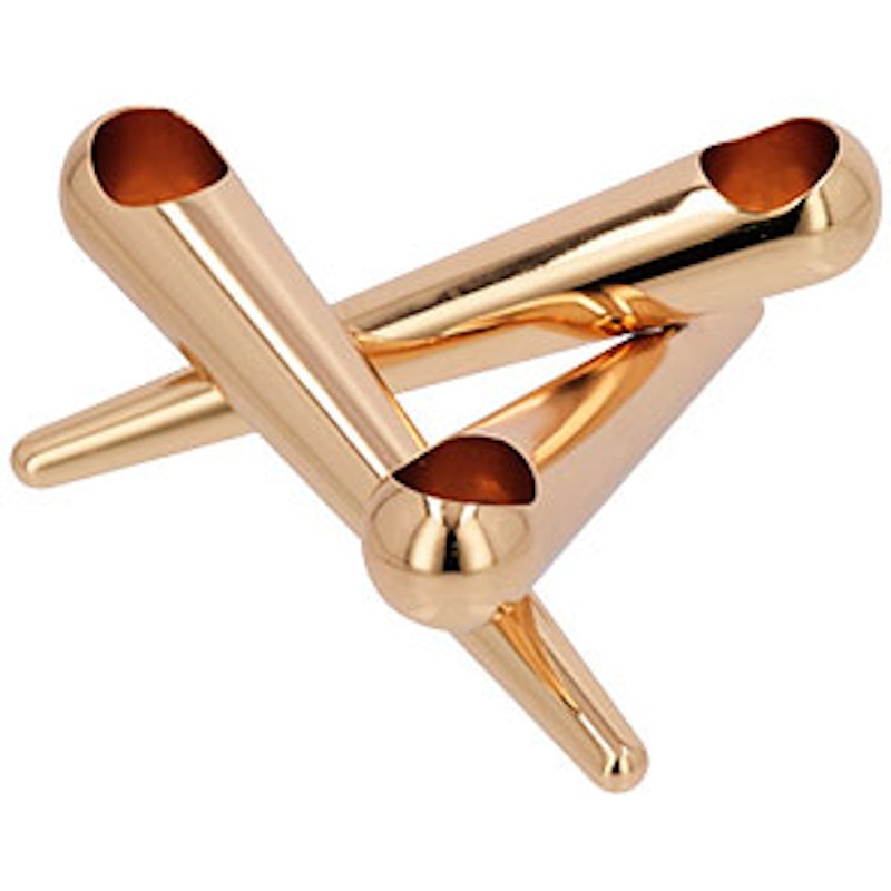 Bonfire Lysestage med Arm, Rose Gold