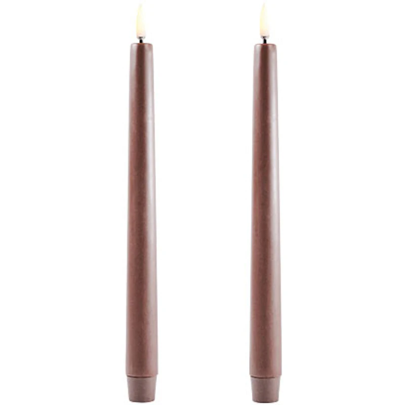 LED Kertelys 2,3 x 25,5 cm, Brunt
