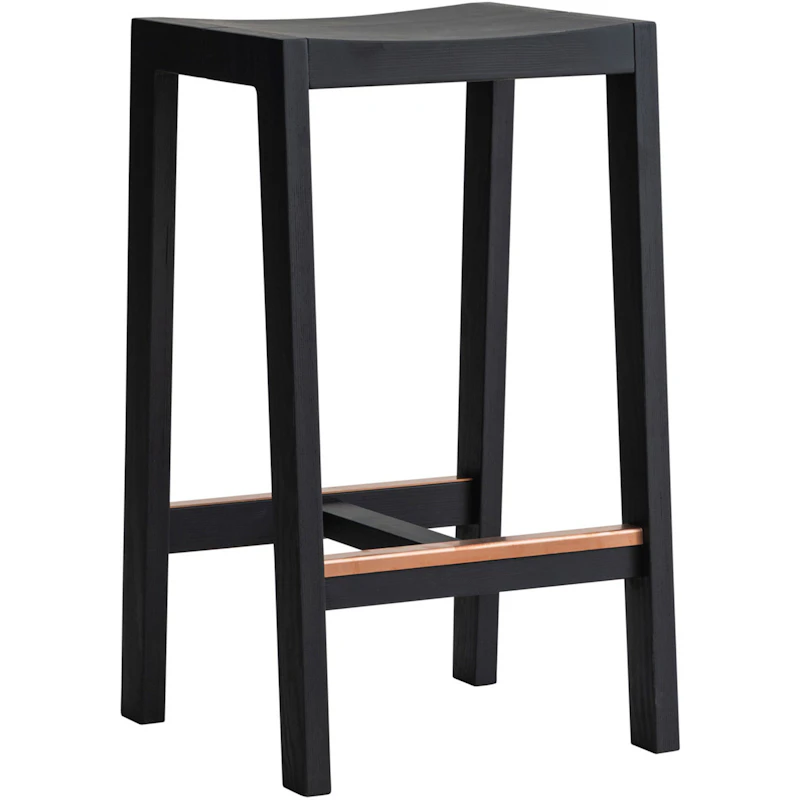 016 Maasto Barstol 65 cm, Sort