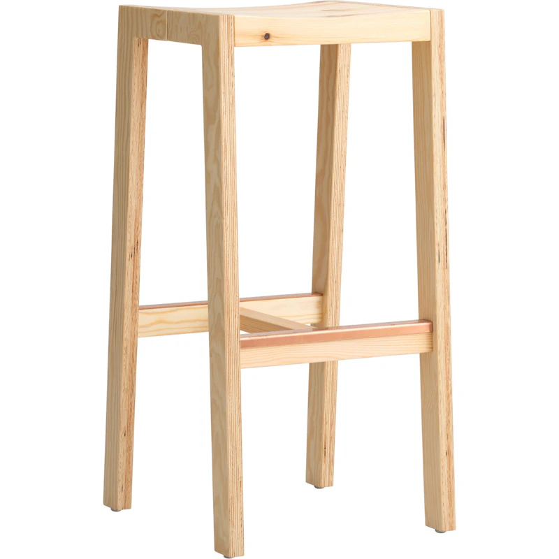 016 Maasto Barstol 75 cm, Naturlig