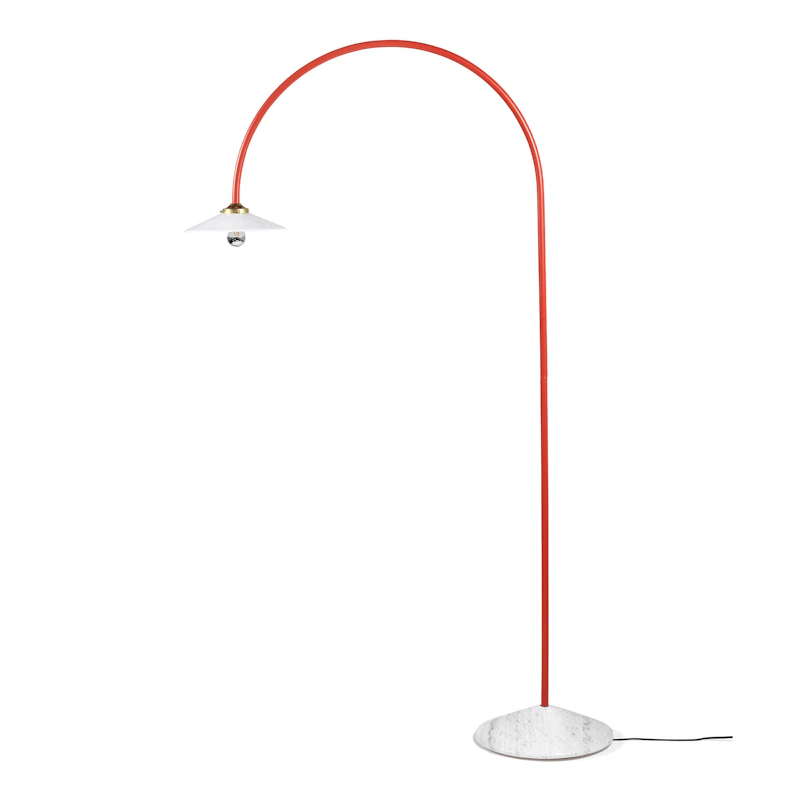 Valerie Object Standing Lamp N1 Gulvlampe Rød/Marmor