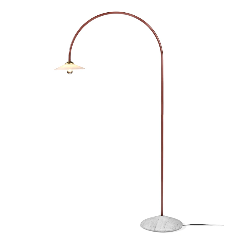 Valerie Object Standing Lamp N1 Gulvlampe Menie Red/Marmor