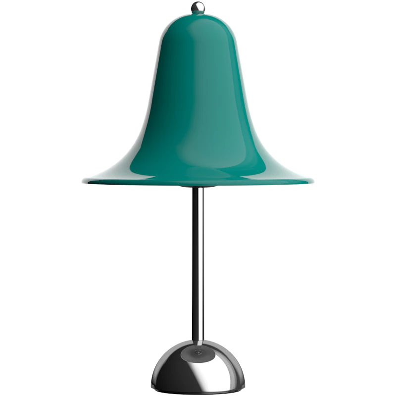 Pantop Bordlampe Ø23, Krom / Dark Teal