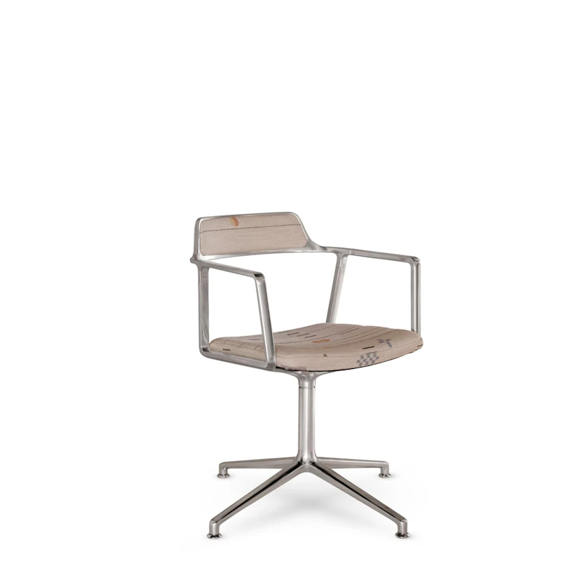 452 Swivel Drejestol Guesthouse Edition Montafon Haus Austria Mønstret/Poleret