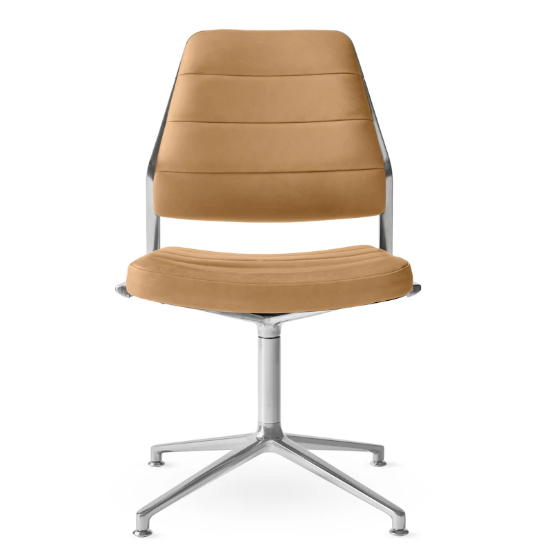 454 Drejestol, Camel Leather
