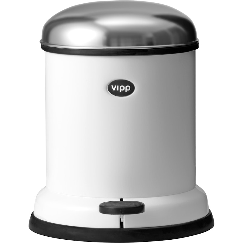 Vipp 13 Pedalspand, Hvid
