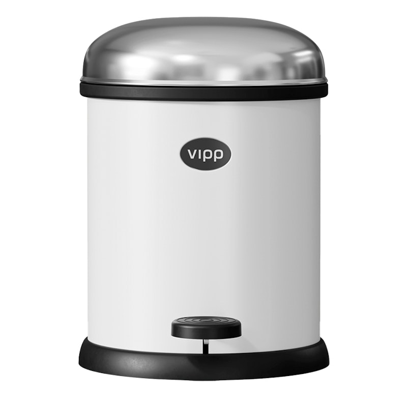 12 Pedalspand Hvid, 3 L