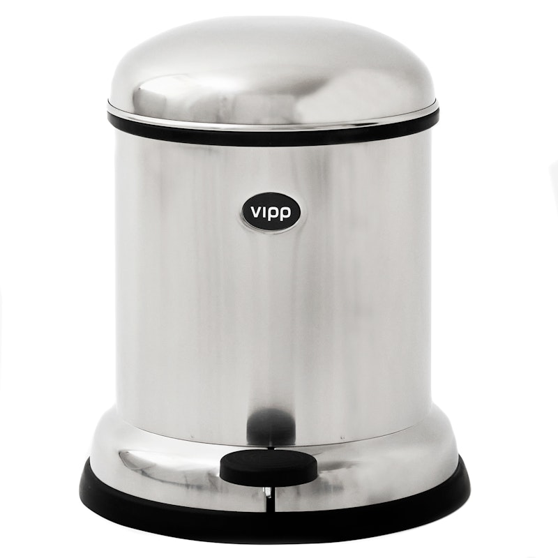 13 Pedalspand Rustfrit Stål, 4 L