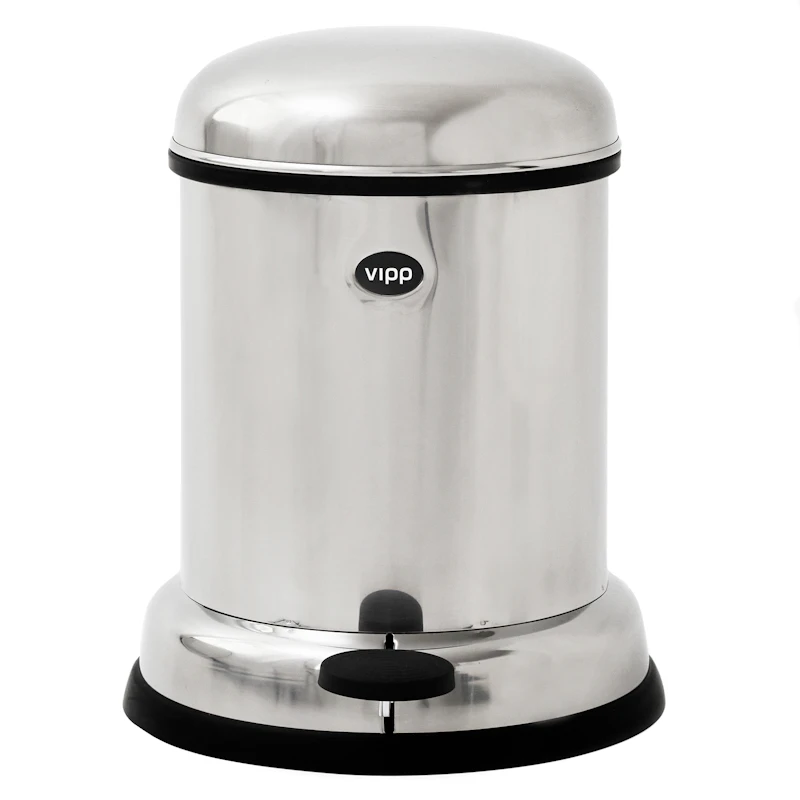 14 Pedalspand Rustfrit Stål, 8 L