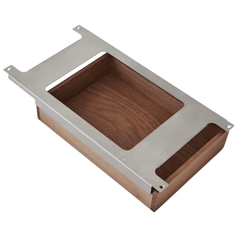 89D Skrivebordsskuffe Til 430 Skrivebord, Mørkt Egetræ