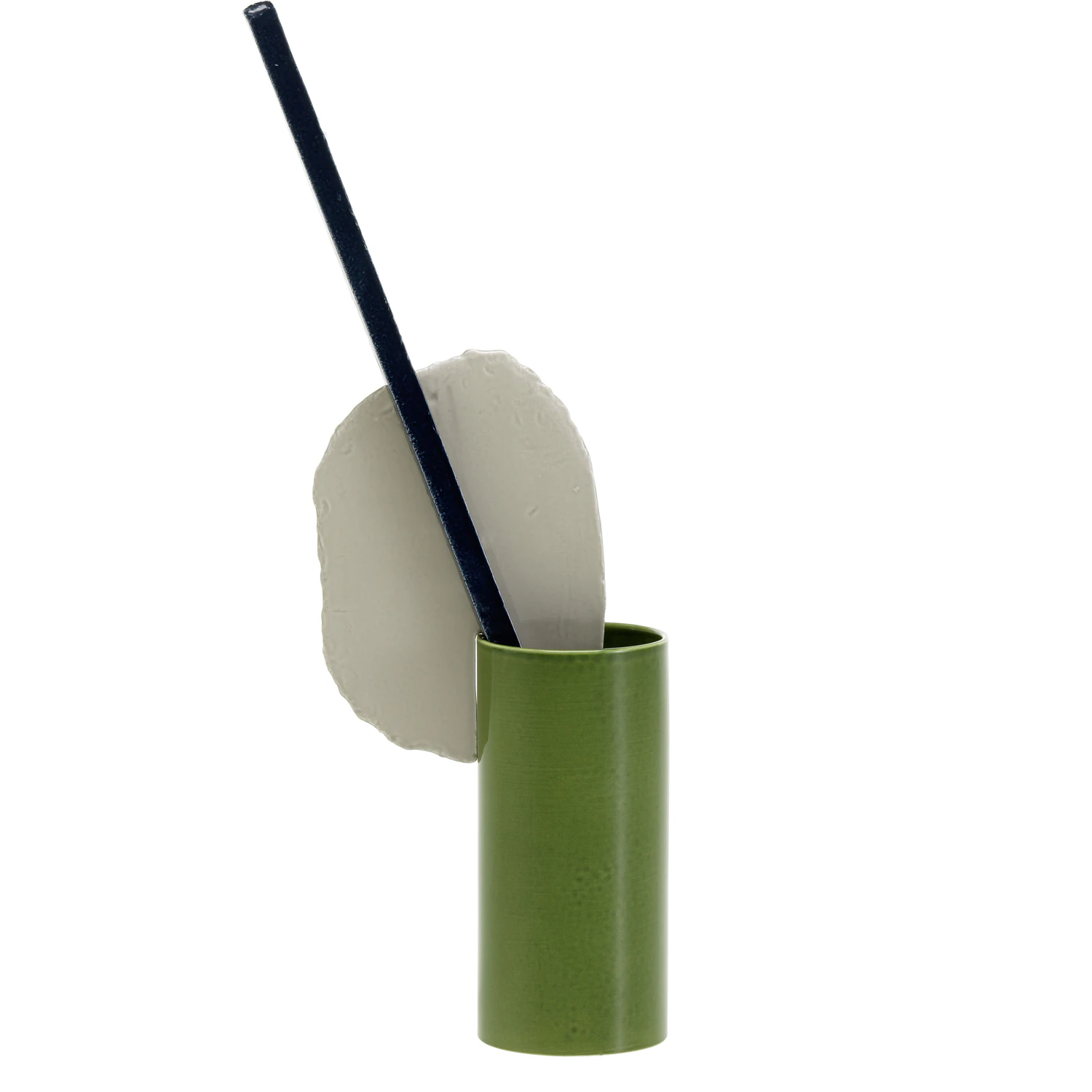 Vitra D&eacute;coupage Vase Barre - Vaser Keramik Gr&oslash;n - 20138403