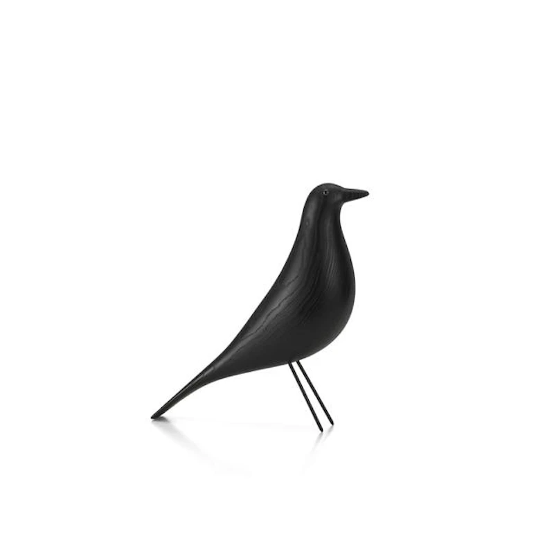 Eames House Bird Skulptur Ask/Sort