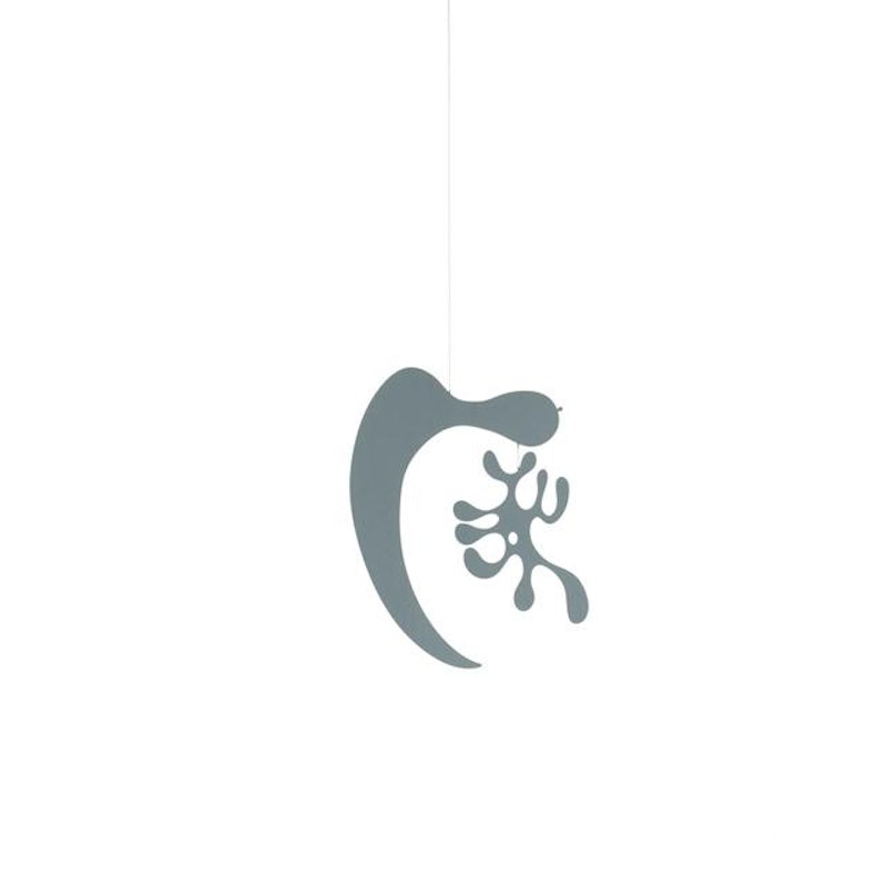 Eames Plywood Mobile Model AL Dekorativ Accessorie Ice Grey